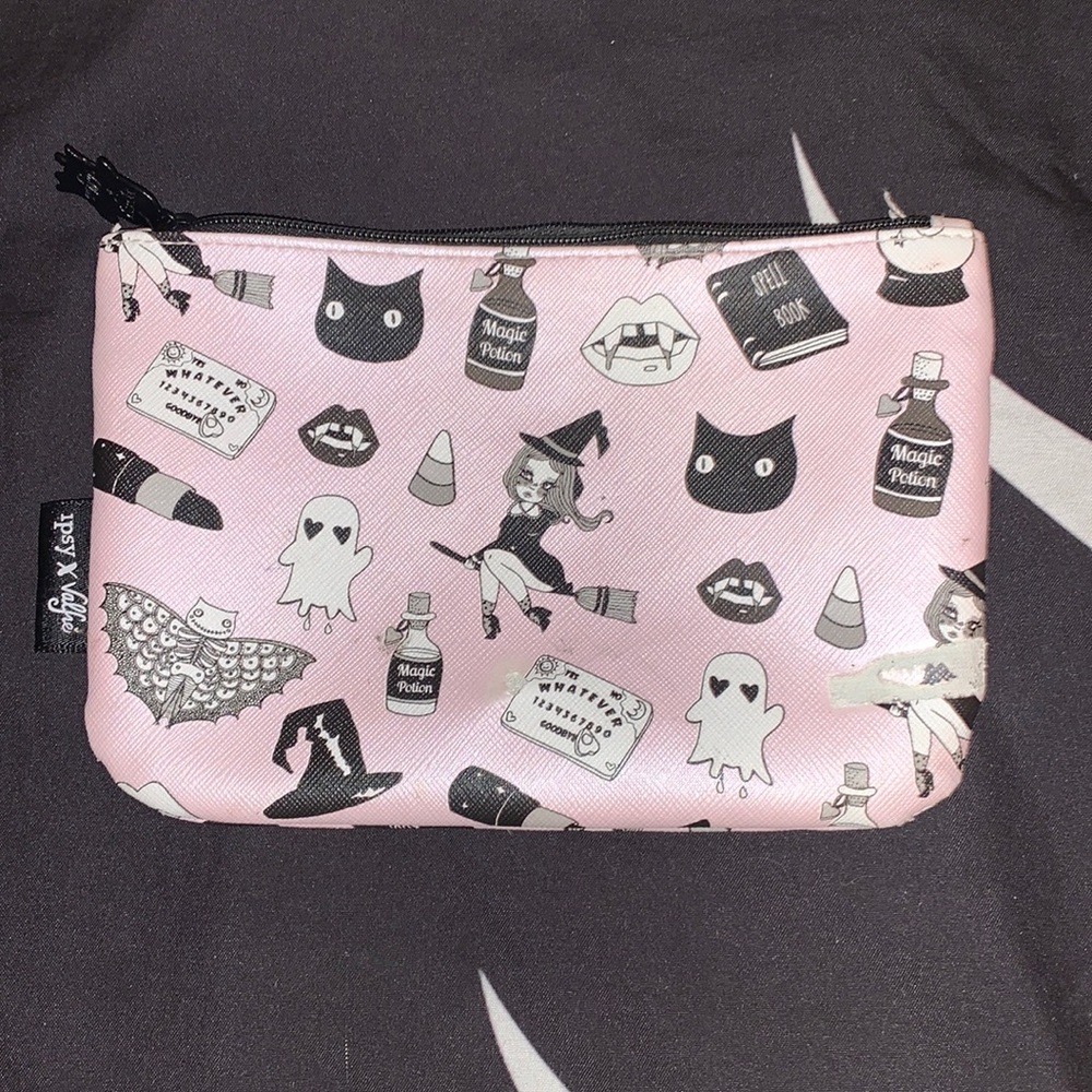 ipsy halloween themed makeup bag